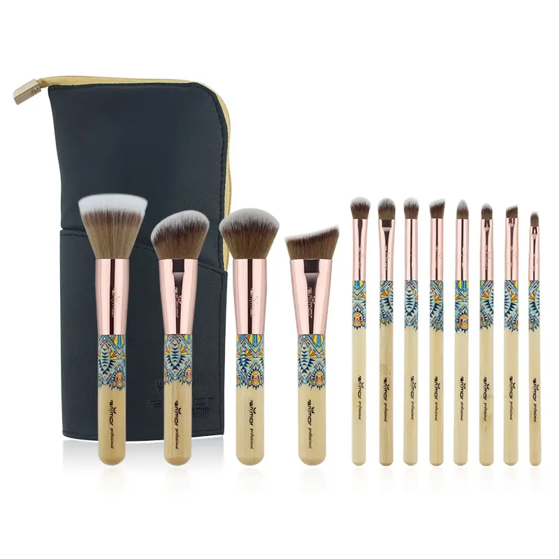 12 Makeup Brushes