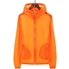 Sun protection clothing - Orange - View 1