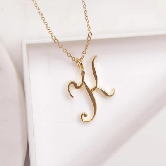 Words love necklace Golden K - Shop at LoveMi