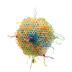 Bird brushed straw toy - View 1