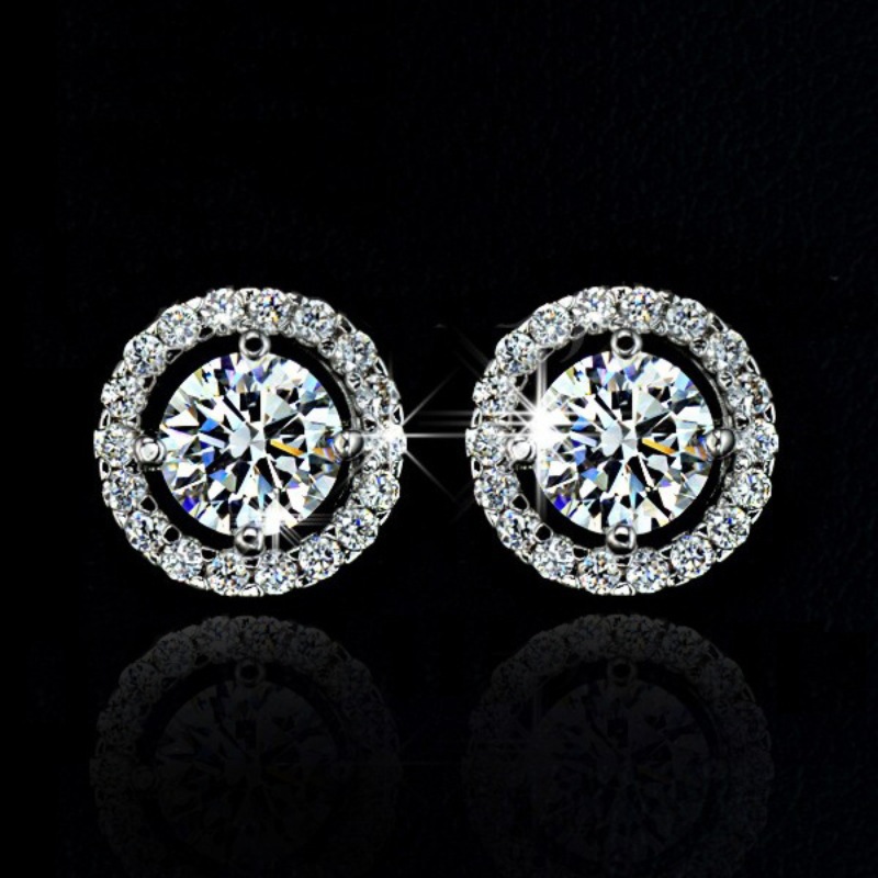 Cubic zirconia earrings