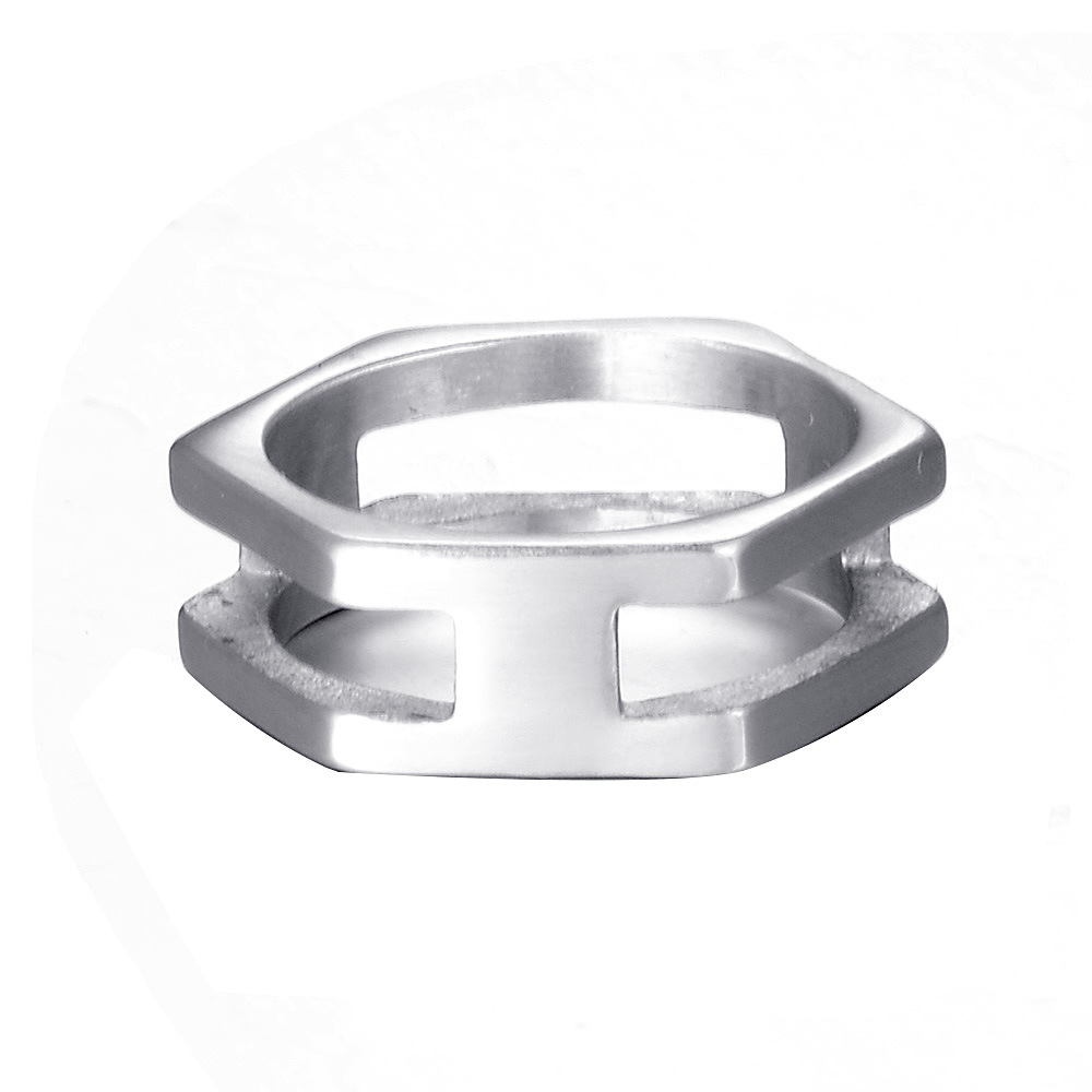 Vintage stainless steel ring