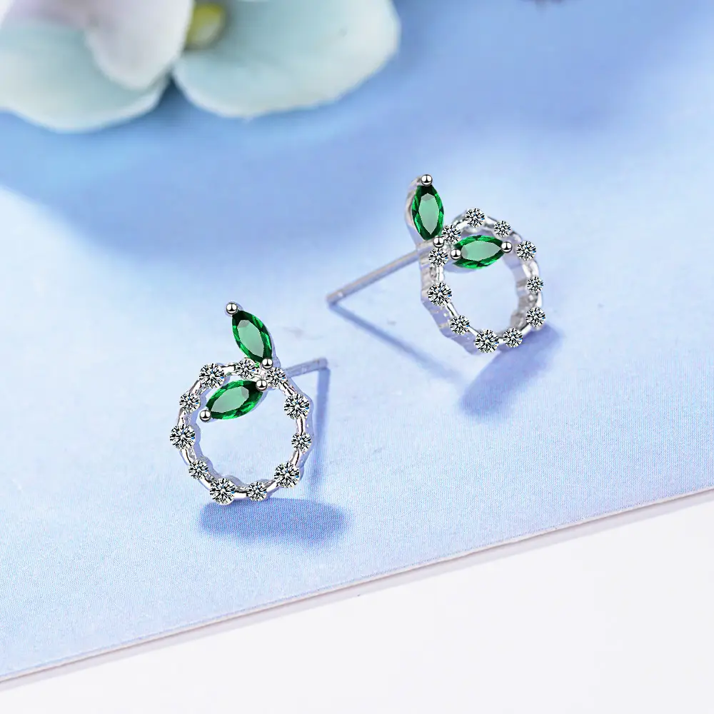 Leaf earrings