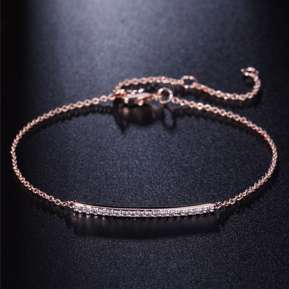 Zircon plated gold jewelry