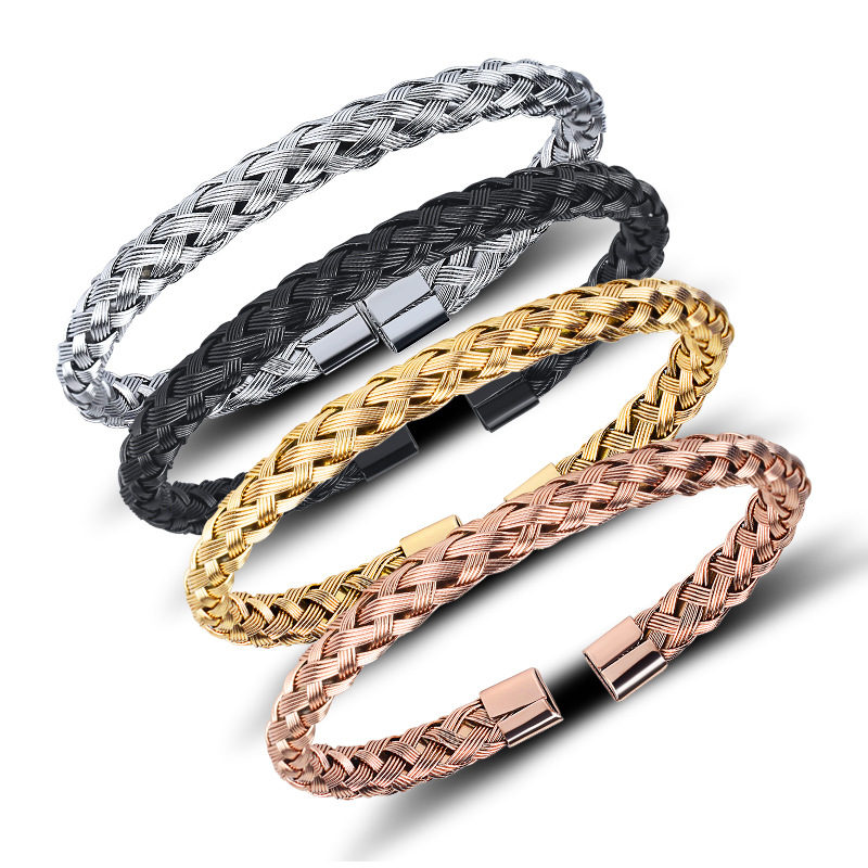 Titanium steel bracelet