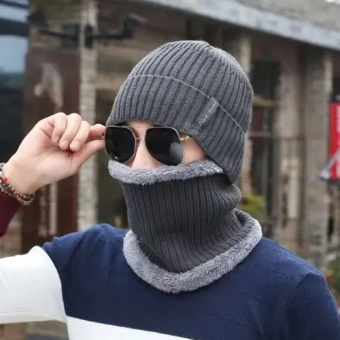 Knitted Wool Cap