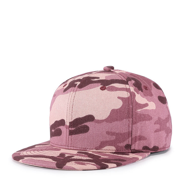 Pink And Black Camouflage