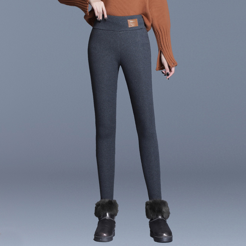 Lamb velvet leggings