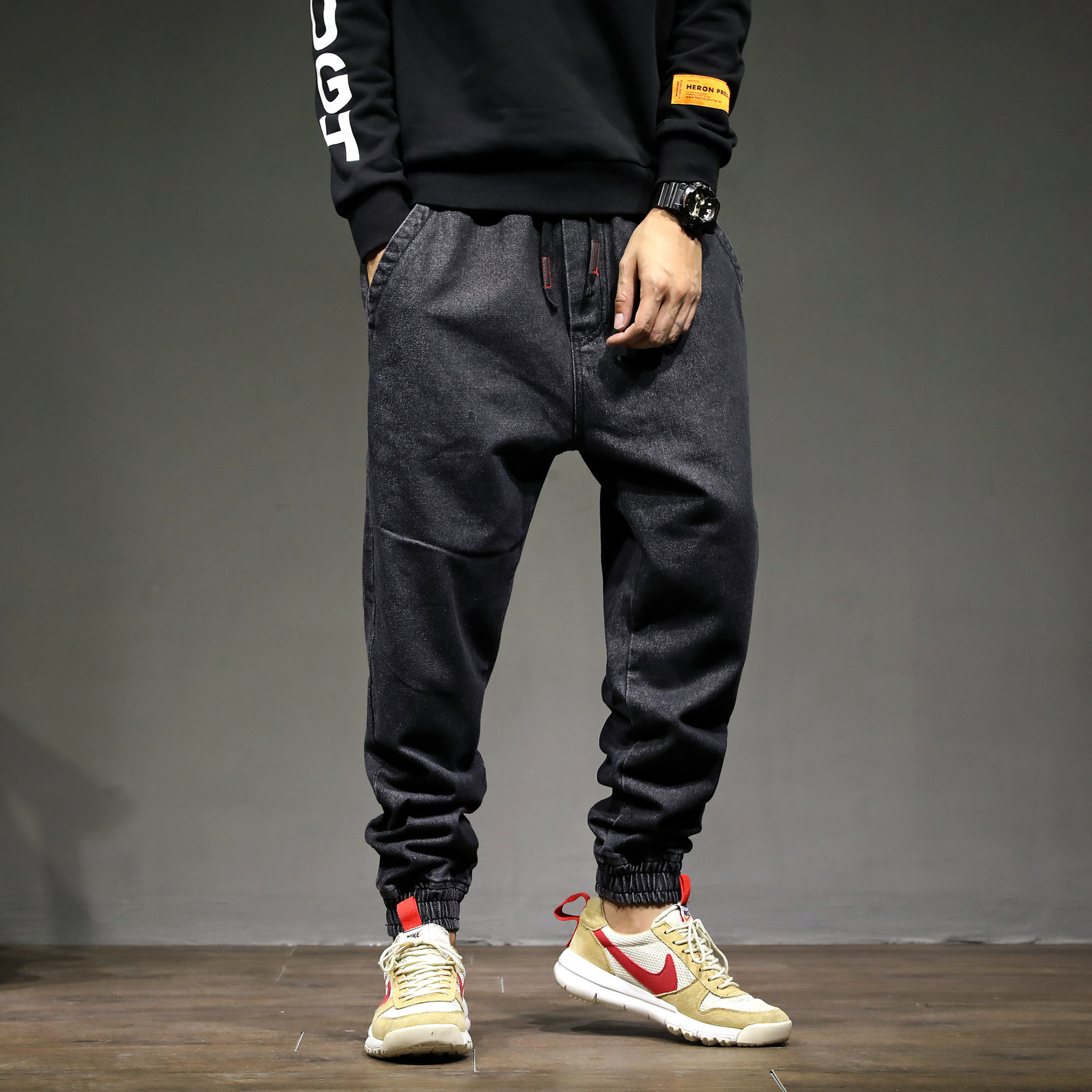 Large size Japanese harem pants