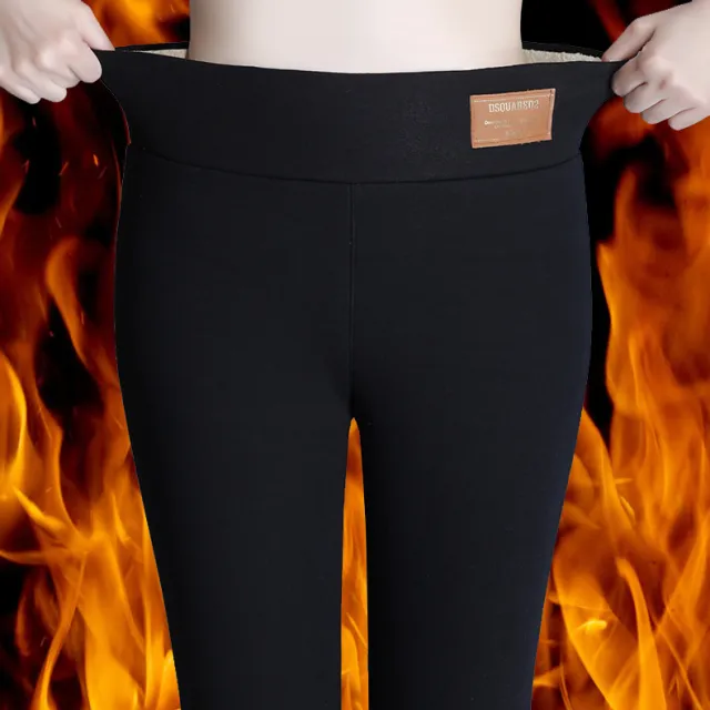 Lamb velvet leggings Black - Shop at LoveMi