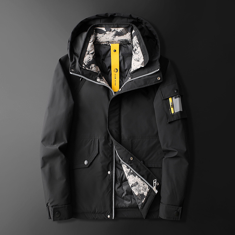 Ambrose Bulky Padded Style Thick Hooded Coat