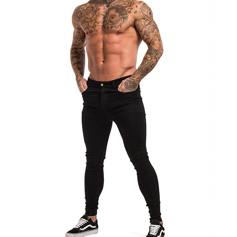 Black skinny slim jeans