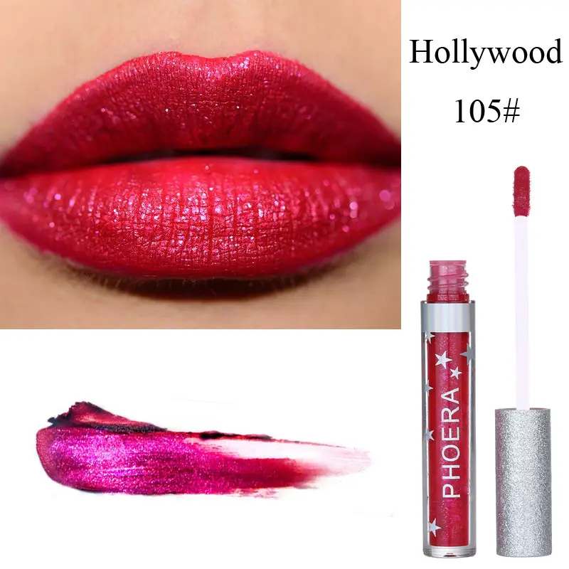 Moisturizing Candy Color Lip Gloss Waterproof Glitter