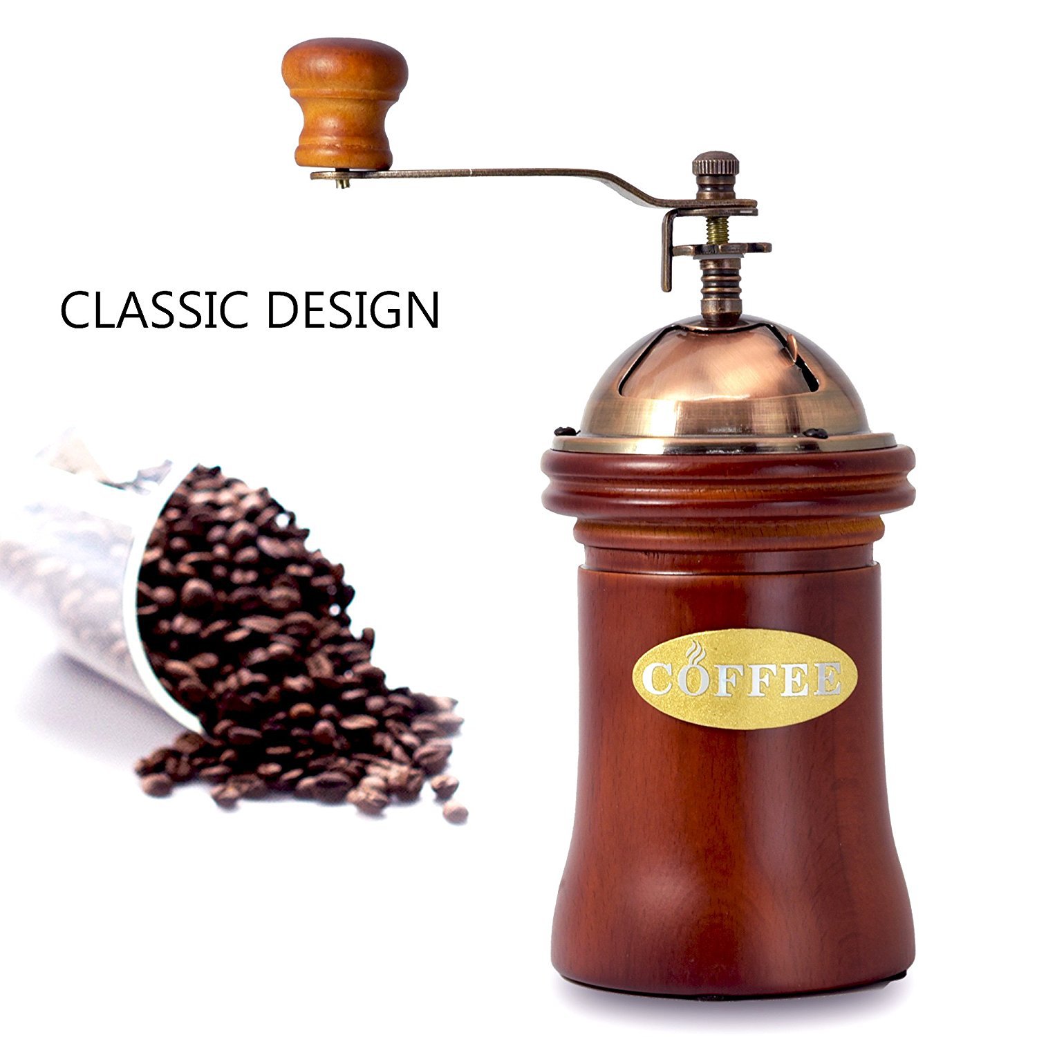 Title 1, Hand shake coffee grinder