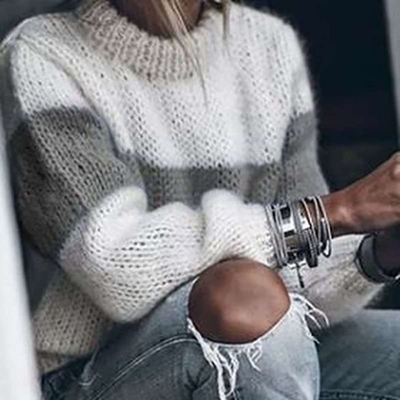 Mohair Knitted Sweater