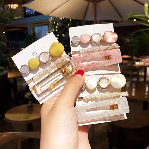 Pearl Set Hair Clip
