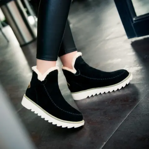Thick Cotton Boots Fashion Snow Women's