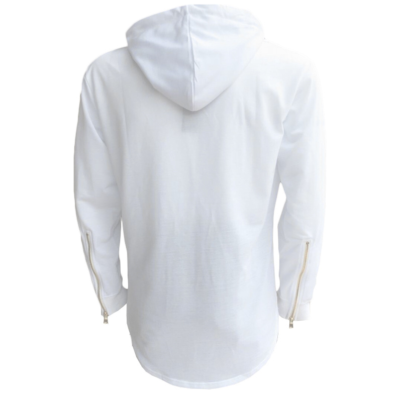 Metal zipper sweater