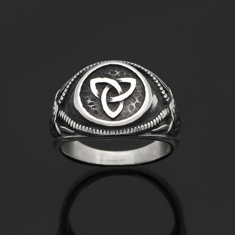 Stainless steel titanium steel ring