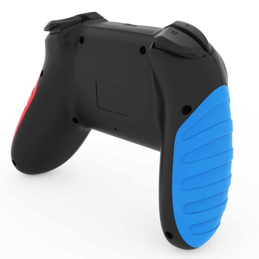Red and blue wireless Bluetooth gamepad - Image 2