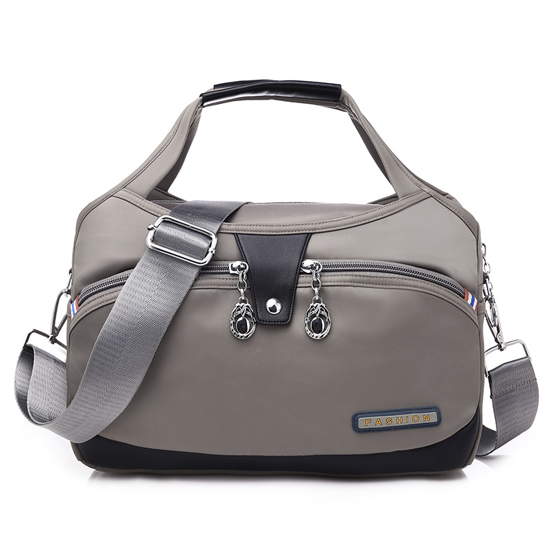 Nylon Women Messenger Bag Ladies Handbags Waterproof Female Shoulder Bag Designer Crossbody Bags For Teenager Girls Shallow Champagne - Shop at LoveMi