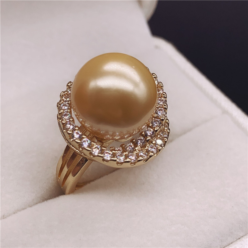 Pearl powder ring