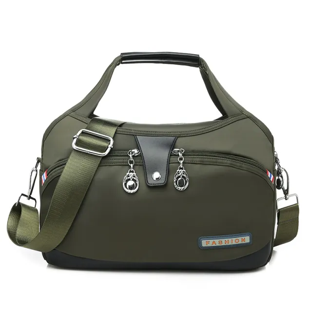 Nylon Women Messenger Bag Ladies Handbags Waterproof Female Shoulder Bag Designer Crossbody Bags For Teenager Girls Green - Shop at LoveMi