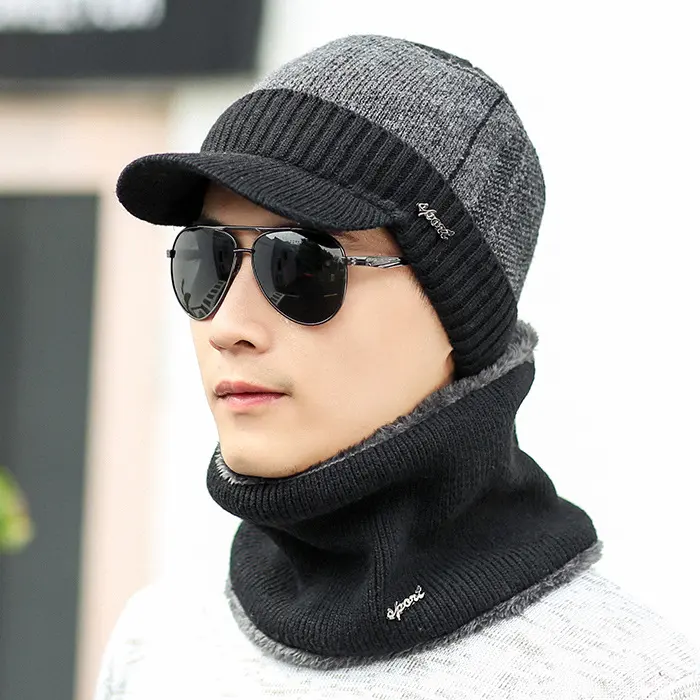 Plush Knit Hat Small Iron Standard