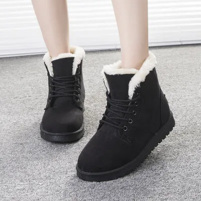 Snow boots street Martin boots Black - Shop at LoveMi