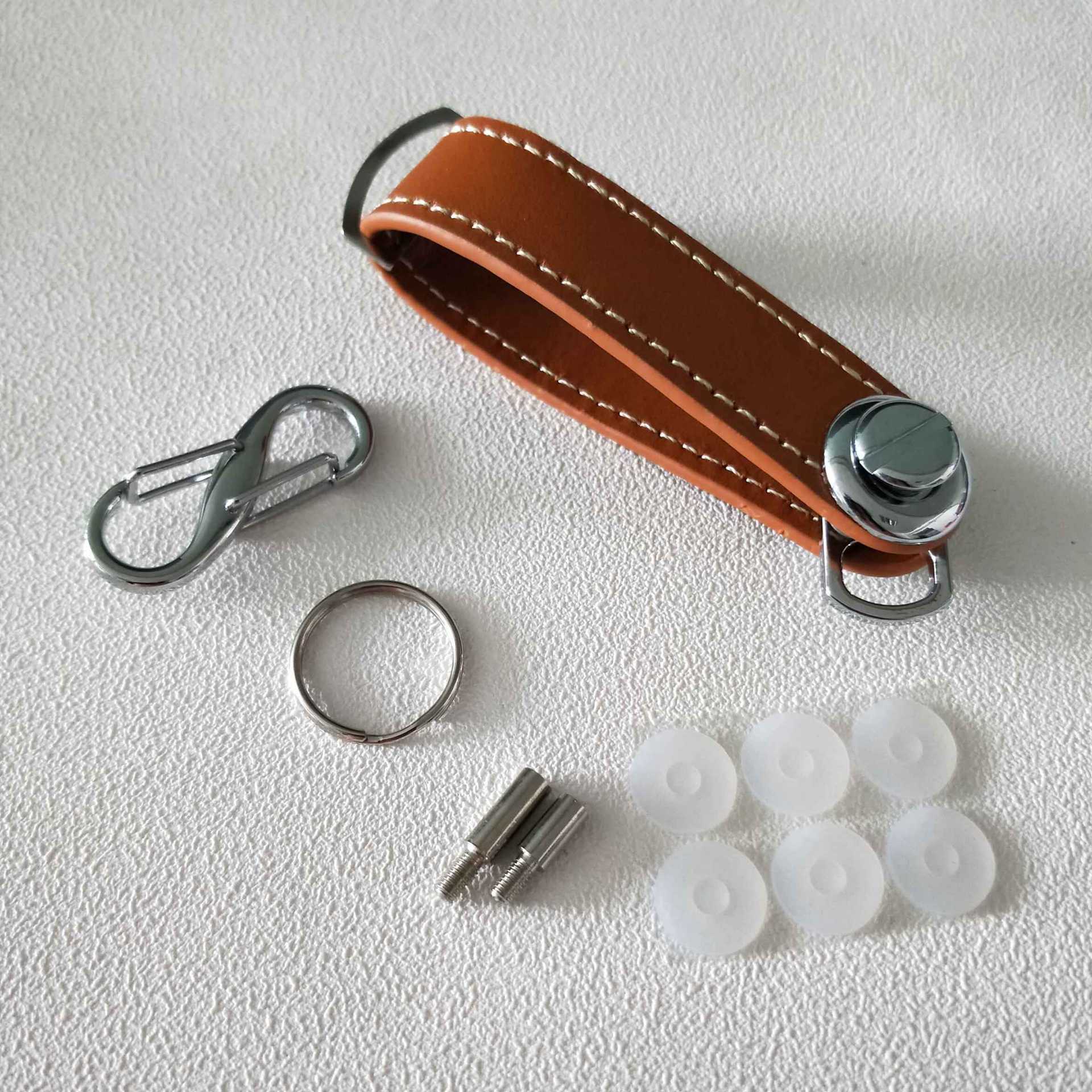 Creative keychain key stora