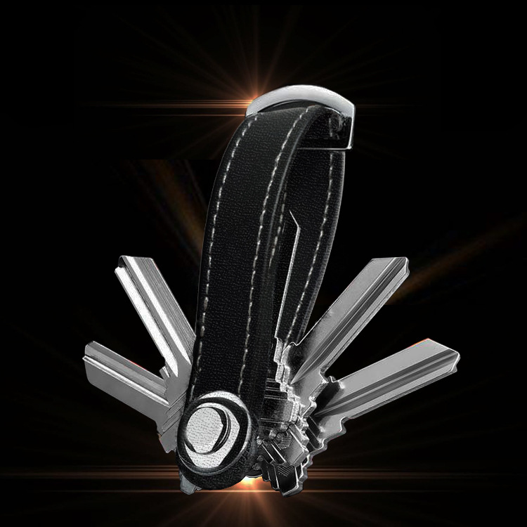 Creative keychain key stora