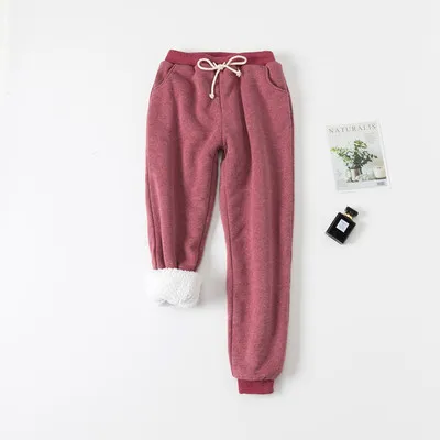 Comfy Premium Cashmere Warm Pant - Claret