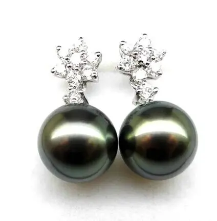 Black Pearl Earrings