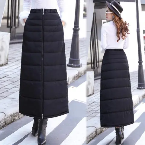 Down Cotton Skirt