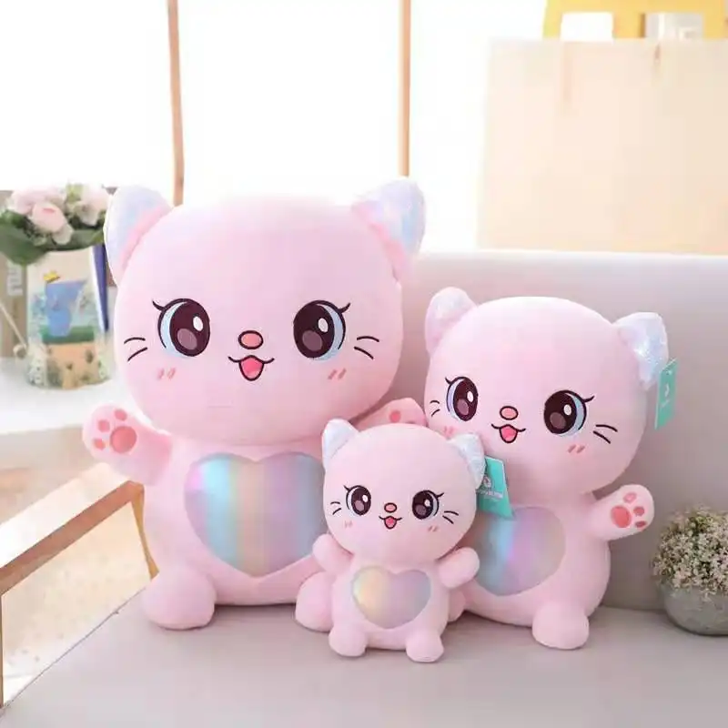 Plush toy big eye cat doll cartoon child doll