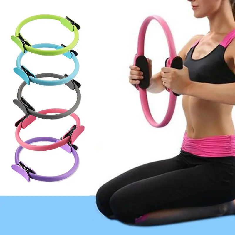 Yoga Fitness Pilates Ring Women Girls Circle Magic Dual