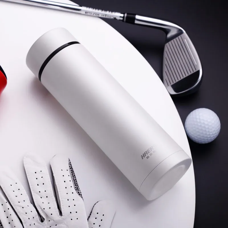 Stainless steel thermos cup - Plain White