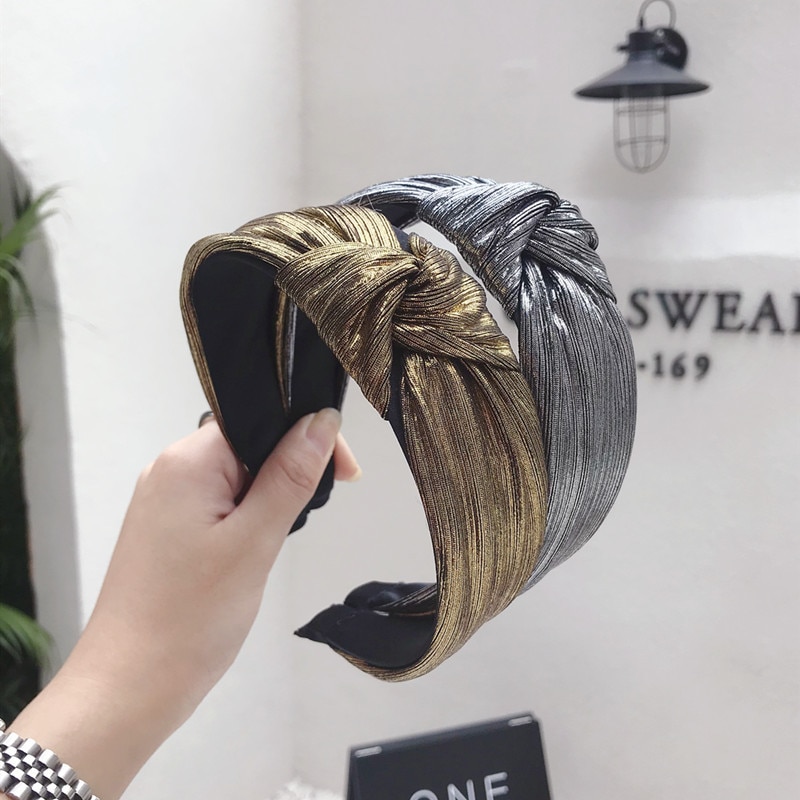 Hot stamping fabric headband