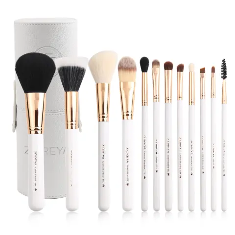 Man-made Fiber Color Tube Makeup Brush Set