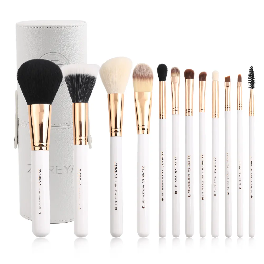 Man-made Fiber Color Tube Makeup Brush Set