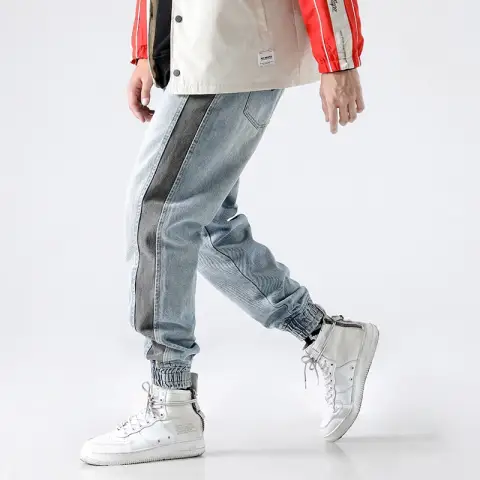 Panelled Jeans