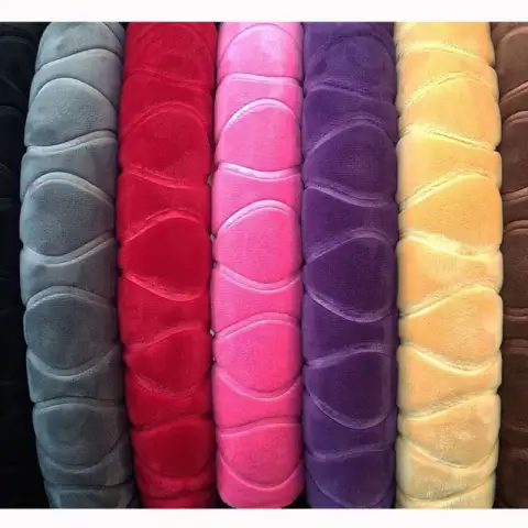 Car Plush Steering Wheel Cover