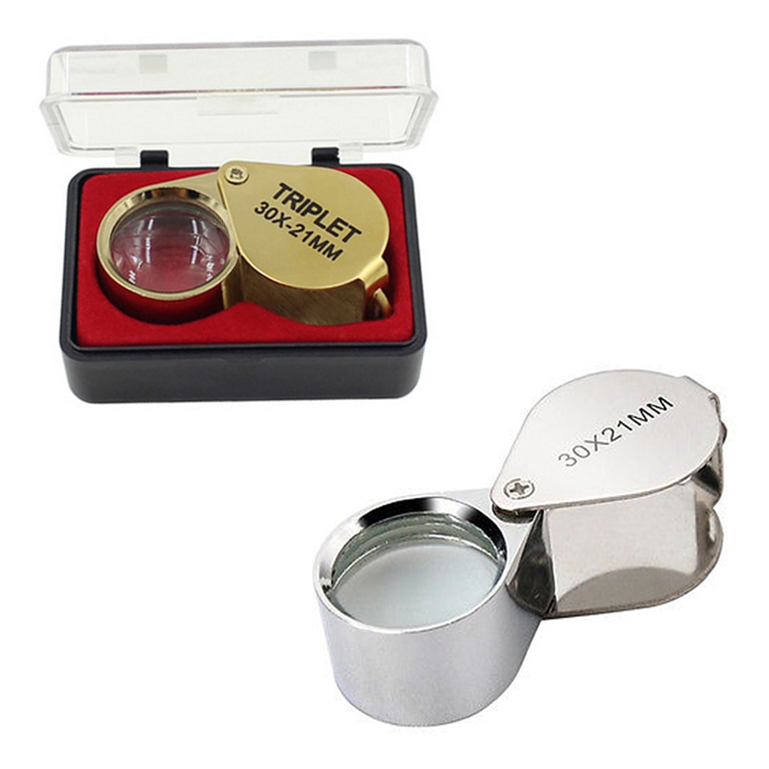 Jewelry antique identification magnifier
