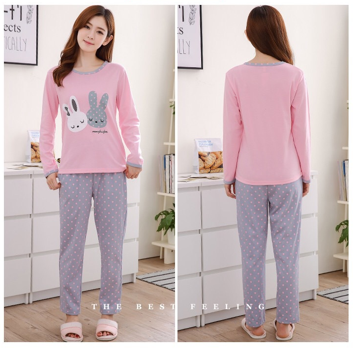 Title 1, Pink Pajamas Pyjamas Womens Night Suit Sleepwea...