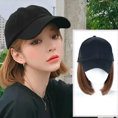 Hats and Wigs in One Piece