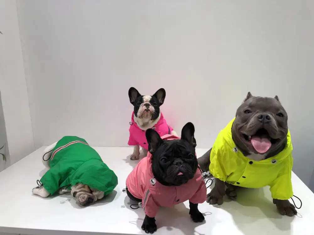 Pet Reflective Waterproof Raincoat