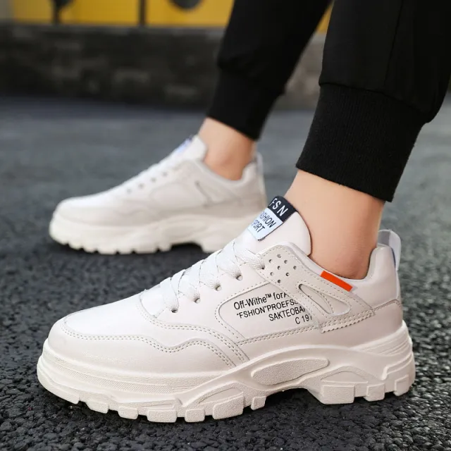 Running sports casual shoes Beige - Shop at LoveMi