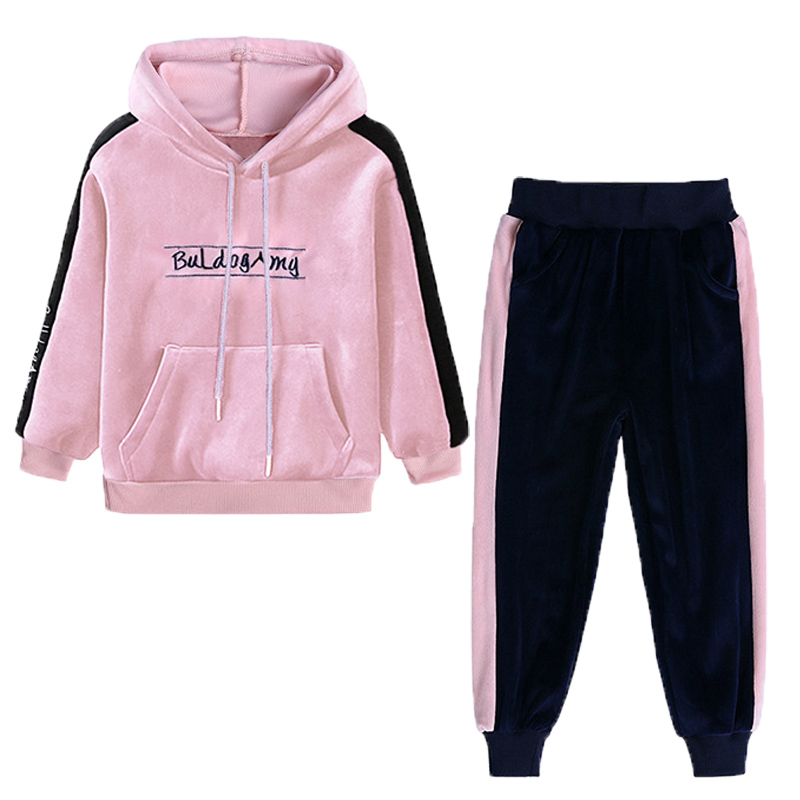 Girls' suit autumn children's sportswear