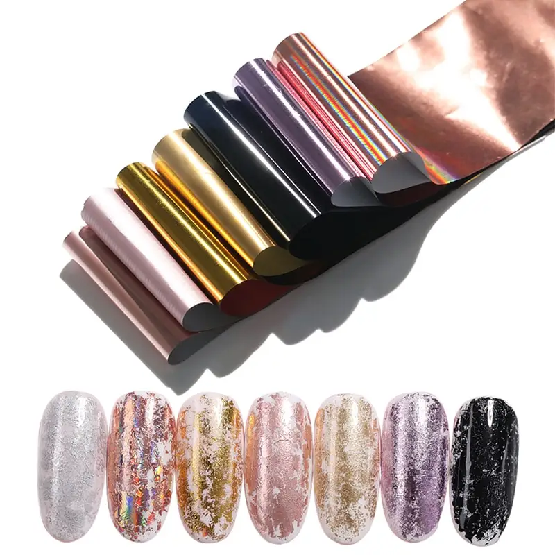 Seven-colored Starry Nail Stickers