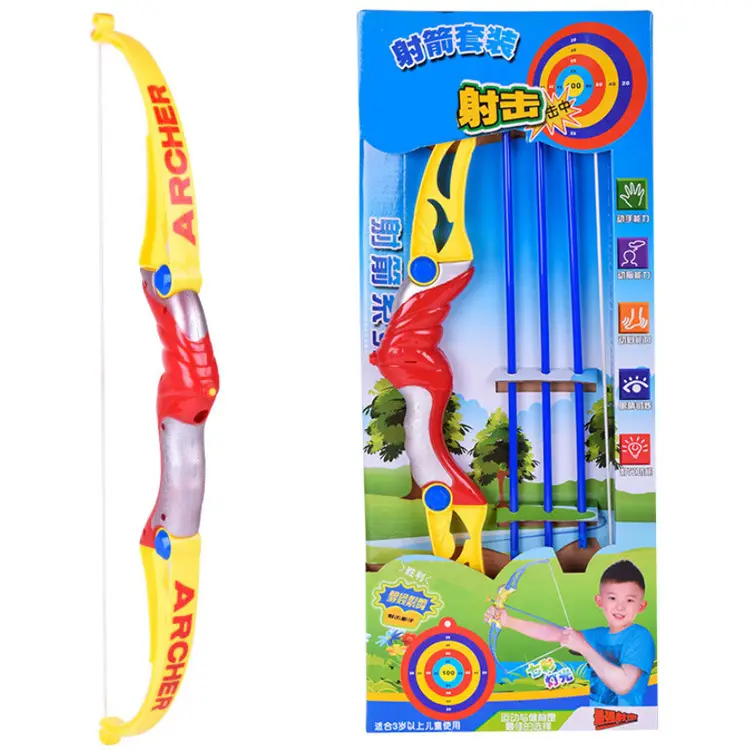 Children's simulation bow and arrow